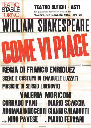 Manifesto Teatro Alfieri