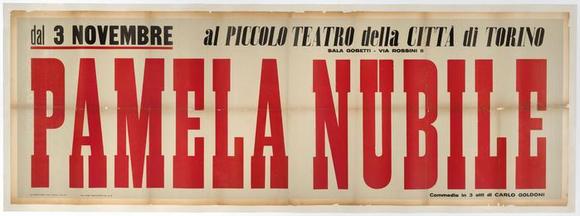 Striscione dal 3 novembre, misure 199x72 cm - intelato