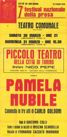 manifesto Teatro Comunale Bologna