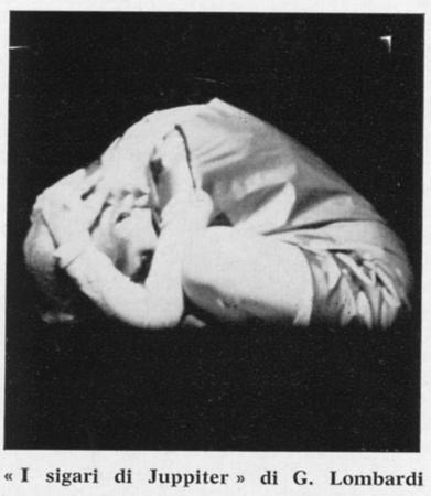 I sigari di Juppiter, fotografia pubblicata su Sipario, n. 234 (Ottobre 1965)