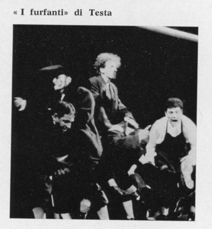 Furfanti, fotografia pubblicata su Sipario, n. 234 (Ottobre 1965)