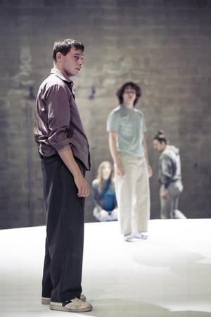 in primo piano: Andrea Caiazzo. Sul fondo: Letizia Russo, Gabriele Valchera, Pietro Maccabei