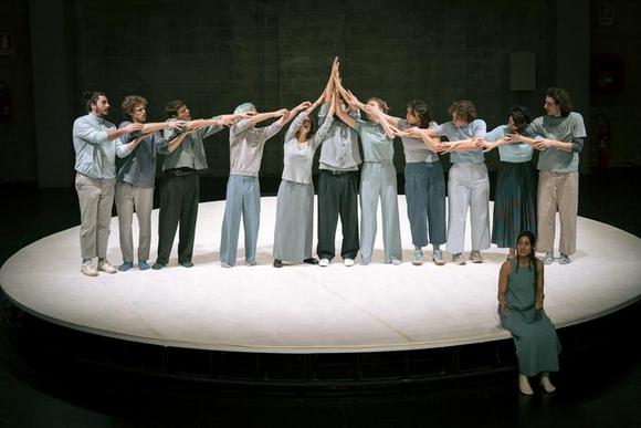 una scena dello spettacolo