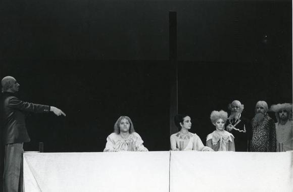 Da sinistra Alessandro Esposito, Rino Sudano, Anna D'Offizi, Maria Teresa Sonni, Enrico Carabelli, Francesco Magri, Enrico Carabelli