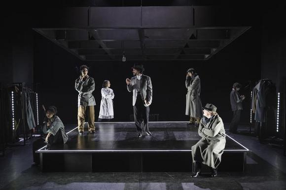 da sinistra: Hana Daneri, Michele Puleio, Celeste Gugliandolo, Matteo Federici, Diego Pleuteri, Iacopo Ferro, Francesco Bottin