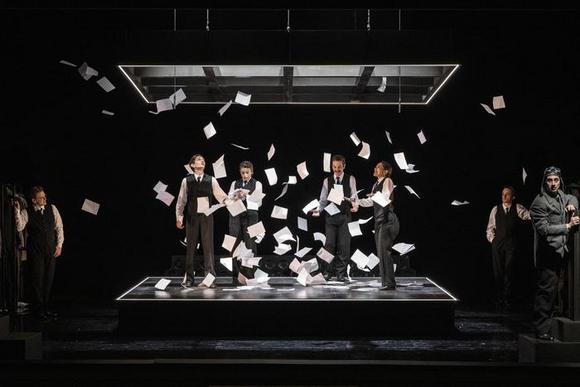 da sinistra: Iacopo Ferro, Francesco Bottin, Celeste Gugliandolo, Diego Pleuteri, Hana Daneri, Matteo Federici, Michele Puleio