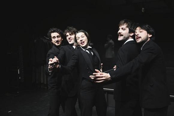 da sinistra: Michele Puleio, Francesco Bottin, Celeste Gugliandolo, Diego Pleuteri, Matteo Federici