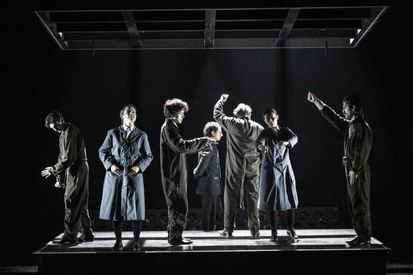da sinistra: Francesco Bottin, Celeste Gugliandolo, Matteo Federici, Michele Puleio (dietro), Iacopo Ferro, Hana Daneri, Diego Pleuteri