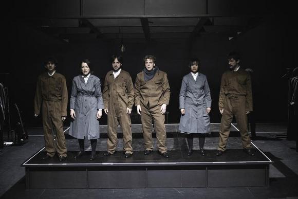 da sinistra: Francesco Bottin, Celeste Gugliandolo, Matteo Federici, Iacopo Ferro, Hana Daneri, Diego Pleuteri