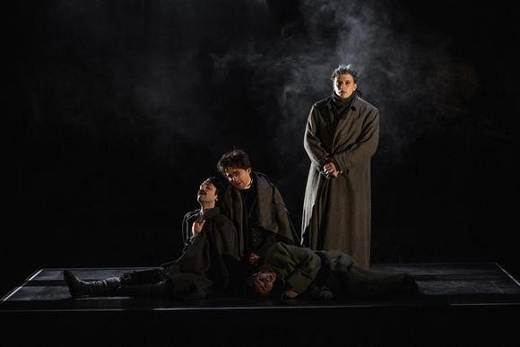 da sinistra: Diego Pleuteri, Matteo Federici, Francesco Bottin (steso), Iacopo Ferro (in piedi)