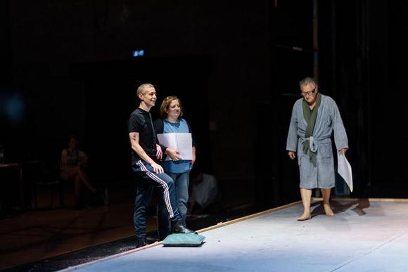 Kriszta Székely, Tamara Török e Valerio Binasco
