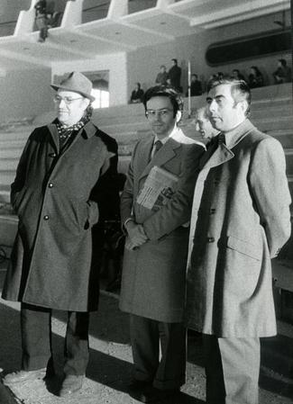 Aldo Trionfo, Rolando Picchioni e Nuccio Messina
